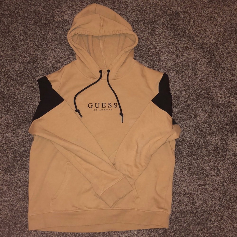 Guess Color-Block Logo Hoodie